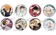 全8種セット 「ハイキュー!! トレーディングメタリック缶バッジ vol.1」