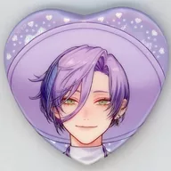 榊ネス(枠模様) 「バーチャルYouTuber にじさんじ Prism Heart June Bride ランダムハート型缶バッジ Aグループ」