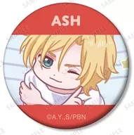 アッシュ・リンクスver.A 「BANANA FISH トレーディング ゆるコマ マット缶バッジ」