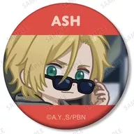 アッシュ・リンクスver.B 「BANANA FISH トレーディング ゆるコマ マット缶バッジ」