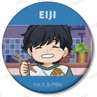 奥村英二ver.C 「BANANA FISH トレーディング ゆるコマ マット缶バッジ」