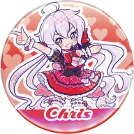 雪音クリス(POP Artイラスト) 「戦姫絶唱シンフォギアXV POP UP SHOP 缶バッジ」
