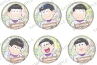 全6種セット 「おそ松さん トレーディングホログラム缶バッジ vol.1」