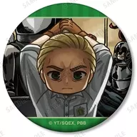 ハーマン・グリーンヒル 「黒執事 -寄宿学校編- トレーディング ゆるコマ マット缶バッジ」