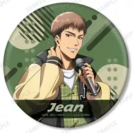 [New] Jean Kirschwasser Tyne retro style fashion ver. Newly drawn BIG metal badge "Attack on Titan"