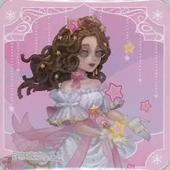 "Psychologist" (Eda Mesmer / Half) "Identity V, Fifth Personality × Sanrio Character Exhibition Trading Square metal badge".