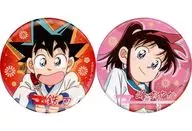 鉄刃＆峰さやか 缶バッジセットA(2個セット) 「真・侍伝 YAIBA」