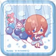中野三玖B 「五等分の花嫁＊×マイメロディ＆クロミ トレーディングスクエア缶バッジ バルーン＆リボンver.」