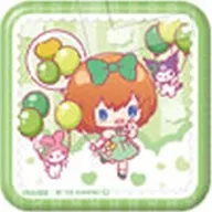 中野四葉B 「五等分の花嫁＊×マイメロディ＆クロミ トレーディングスクエア缶バッジ バルーン＆リボンver.」