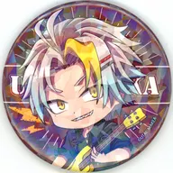 歌衣メイカ(黄色ベース) 「歌衣メイカ POP UP SHOP in TOWER RECORDS ホログラム缶バッジ(57mm) ロックver.」