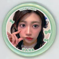 板倉可奈 メンバー別缶バッジ 「CUTIE STREET 1st ANNIVERSARY JAPAN TOUR 2025 『CAN’T STOP CUTIE』」 カプセルトイ景品-standard edition ver.1-