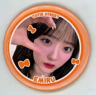 川本笑瑠 メンバー別缶バッジ 「CUTIE STREET 1st ANNIVERSARY JAPAN TOUR 2025 『CAN’T STOP CUTIE』」 カプセルトイ景品-standard edition ver.1-