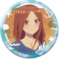 Design 09 (Miku Nakano / A) metal badge "The Quintessential Quintuplets *"