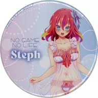 ステファニー・ドーラ(全身) 「ノーゲーム・ノーライフ POP UP SHOP ～パジャマパーティー～ 描き下ろしトレーディング缶バッジ ナイトウェア ver.」