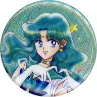 スーパーセーラーネプチューン 「美少女戦士セーラームーン オーロララメ缶バッジ(B)」 オフィシャルファンクラブ Pretty Guardians/セーラームーンストア/ローソン限定