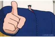 Ryuichi SEIHODO metal badge "Capp Demarquía sattou× Ace Attorney Demarquía" E-1 Award