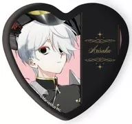 在坂 「千銃士：Rhodoknight ハート型缶バッジ 01.CDジャケットver.(公式イラスト)」