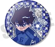 カラスタビト 「ブルーロック トレーディングホログラム缶バッジ にゅ～とろ 第1弾」