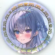 天帝フォルテ 箔押し缶バッジ 「バーチャルYouTuber ネオポルテ 2025ジューンブライド」