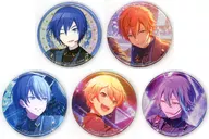 全5種セット 「プロジェクトセカイ カラフルステージ! feat. 初音ミク×あんさんぶるスターズ!! グリッター缶バッジコレクション A」