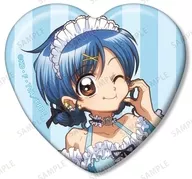 A.宝生波音 「ぴちぴちピッチ 描き下ろし メイドver. トレーディングハート型缶バッジ」