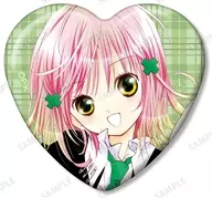 日奈森あむ(3巻表紙イラスト) 「しゅごキャラ! トレーディング表紙イラストハート型缶バッジ」