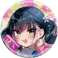 Ruri Leaf Lura (fondo colorido) "Badogaru metal badge"
