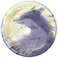 B.イツキ 「夢職人と忘れじの黒い妖精 ホログラム缶バッジ(57mm) 02.月渡り(公式イラスト)」