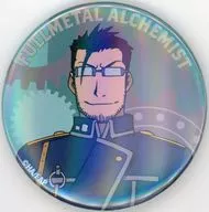 マース・ヒューズ キラキラ缶バッジ 「くじ引き堂 TVアニメ 鋼の錬金術師 FULLMETAL ALCHEMIST オンラインくじ」 E-7賞