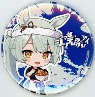 フジマサマーチ(ミニキャラ) 「ウマ娘 シンデレラグレイ×野郎ラーメン 缶バッジ 01.ラーメン屋ver.(描き下ろし＆描き起こしイラスト)」