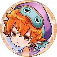 アガレス・ピケロ 缶バッジ 「まるくじ 魔入りました!入間くん～チェックセーラーすたいる～」 小吉-9