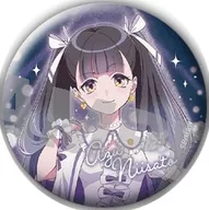 新里アズ 「前橋ウィッチーズ グリッター缶バッジ 魔法衣装ver.」