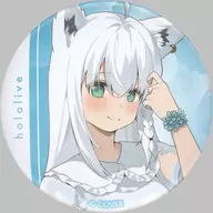 "Virtual YouTuber Hololive ONE PIECE costume)" Virtual YouTuber Hololive x Lawson metal badge "