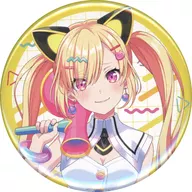 Nakamachi Arare ver. metal badge "CDBANG Dream! Yumeguri Daimyuppu 2nd Single Hi-Vision" Animate Purchase benefits