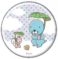 ぼのぼの＆シマリスくん＆かたつむり 「ぼのぼの 缶バッジ 07.梅雨ver.(公式イラスト)」