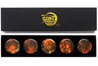 キービジュアル 缶バッジセットC(5個セット) 「劇場版 鬼滅の刃 無限城編 第一章 猗窩座再来」 劇場グッズ