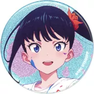 宝多六花(フェイス) 描き下ろし ペインタースタイルver. グリッター缶バッジ 「DRAW!DRAW!×くじメイト グリッドマン ユニバース 描き下ろし ペインタースタイルver. オンラインくじ」 E-1賞
