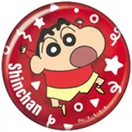 野原しんのすけ(星柄/レッド) 「クレヨンしんちゃん スパークルカンバッジコレクション」