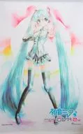初音ミク -Project DIVA- 2nd KEIさんイラストタペストリーA C78グッズ