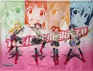 Haruka & Yayoi & Shin & Miki Big Tapestry A "idol Master" Namco limited