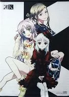 ネコ＆淡島世理＆アンナ 描き下ろしB2タペストリー 「Blu-ray＆DVD K」 とらのあな全巻購入特典