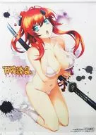 B2 Tapestry by Jubee Yagyu "DVD/Blu-ray SAMURAI BRIDE" Toranoana All Linked Purchase benefits