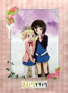 "Blu-ray/DVD Kin-iro Mosaic" Tapestry with illustrations drawn from Shinobu Omiya and Alice Cartelet (cherry blossom) anime "Blu-ray/DVD Sakura" Animate Purchase benefits