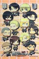 [A La Carte] Collection (Chimi Character) B2 Tapestry 「 C84 Attack on Titan Summer Comic Event Goods Set 」