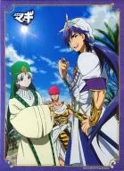 Sinbad the Sailor & Jar Fal & Mass Rules (Anime Version) B3 Tapestry 「 Magi 」