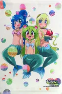 An A3 Tapestry drawn by Muromi-san, Sumita and Fuji-san "Blu-ray Namwachi-no-Muromi-san" Tora-no-Ana Purchase benefits
