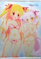 Beni Nikaido & Ren B2 Tapestry "PS Vita Soft Irodoridori no Sekai WORLD'S END-RE : BIRTH -" Sofmap Purchase benefits