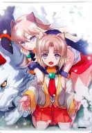 Inuwaka Nazuna & Inuwaka Akane B2 Tapestry "Alkanaheart" Exam shop limited
