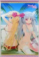 Tapestry "Blu-ray/DVD ABSOLUTE DUO" with illustrations by Yurie & Lilith, "Blu-ray/DVD Manga" Sofmap Purchase benefits