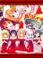 集合 B4ミニタペストリー 「PS Vitaソフト ご注文はうさぎですか?? Wonderful party!」 予約者対象配布イベント品